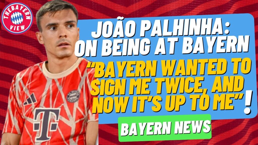 João Palhinha Speaks out in interview about being at Bayern!! - Bayern News