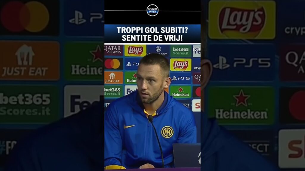 L'INTER subisce troppo? | DE VRIJ individua il COLPEVOLE 🗣️😳 #shorts