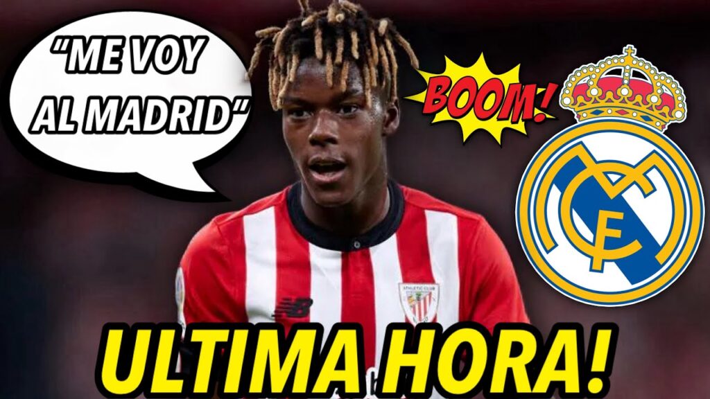 ¡NOTICION INESPERADO! ¡NADIE LO ESPERABA DE NICO WILLIAMS! | NOTICIAS DEL REAL MADRID HOY