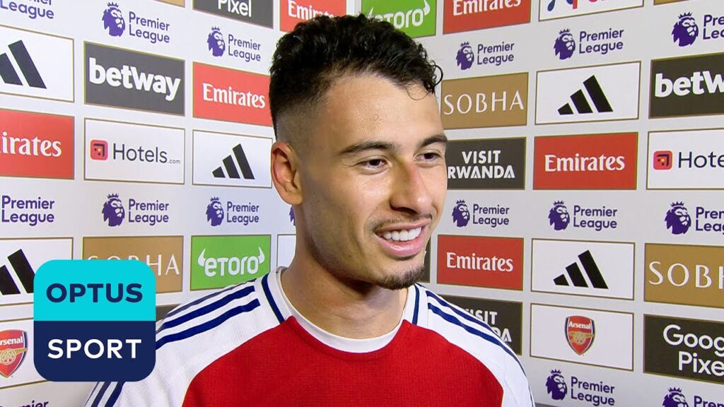 GABRIEL MARTINELLI: 'Thank you Bukayo for the assist! We've been practicing that in training' 😍