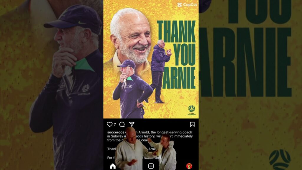 Graham Arnold QUITS as Socceroos Coach