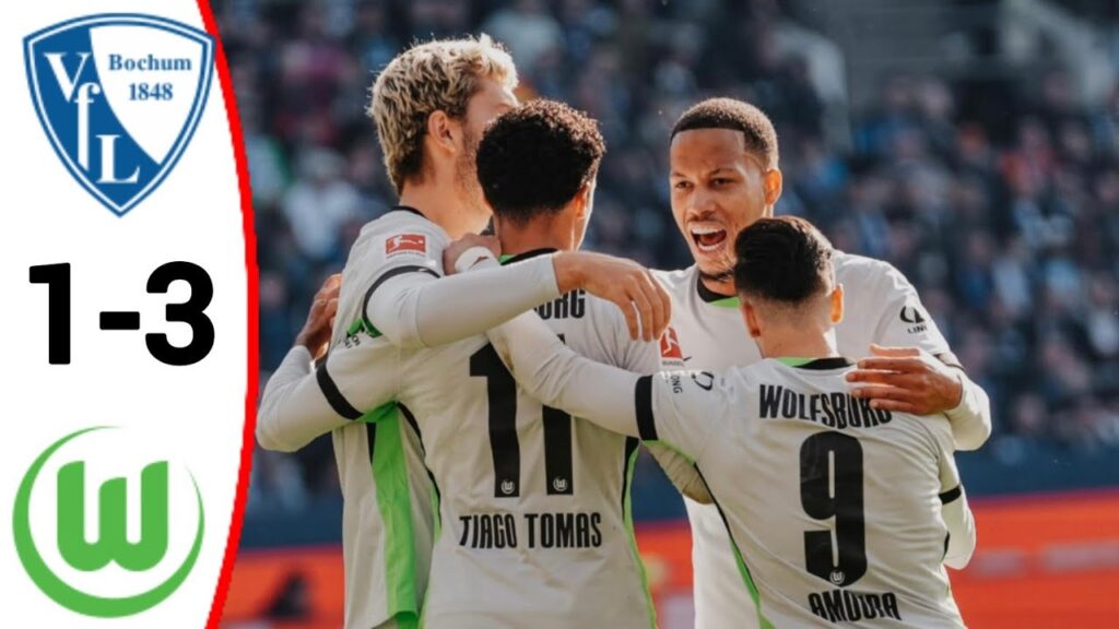 VfL Bochum vs Wolfsburg (1-3) Jonas Wind Goal, All Goals and Extended Highlights