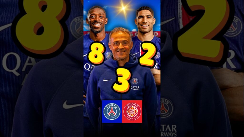 🚨PSG vs Girona Player Ratings