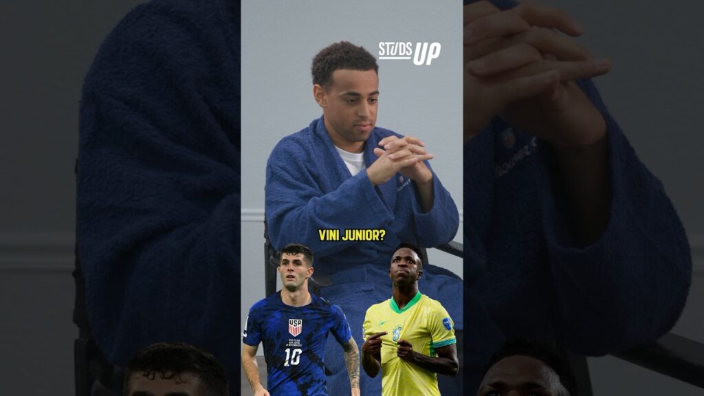 Pulisic Or Vini Jr? 👀 — USMNT’s Tyler Adams Plays Winner Stays On 🇺🇸 #football #soccer #messi