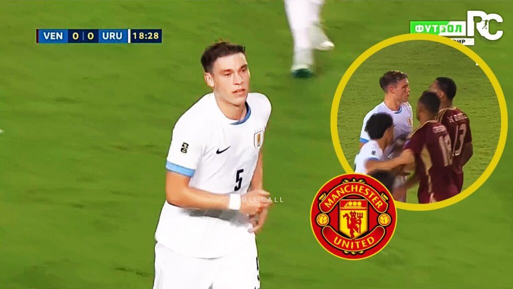 Ugarte vs Venezuela | NEW MAN UNITED PLAYER | Crazy Tackles | 🎯🔴