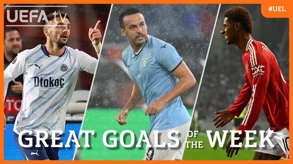 #UEL Great Goals Matchday 2 | Tadić, Pedro, Rashford...