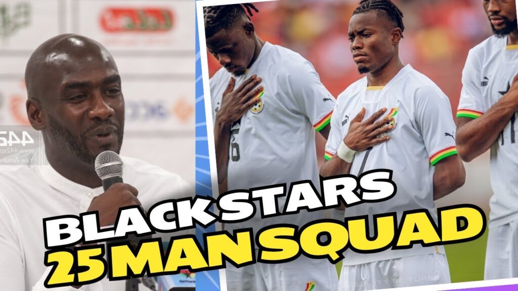 OTTO ADDO NAME 25 MAN SQUAD FOR GHANA VS SUDAN AFCON QUALIFIERS