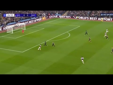 Pau Torres Disallowed Goal | Aston Villa vs Bayern Munich 0-0 Highlights  | UEFA Champions League