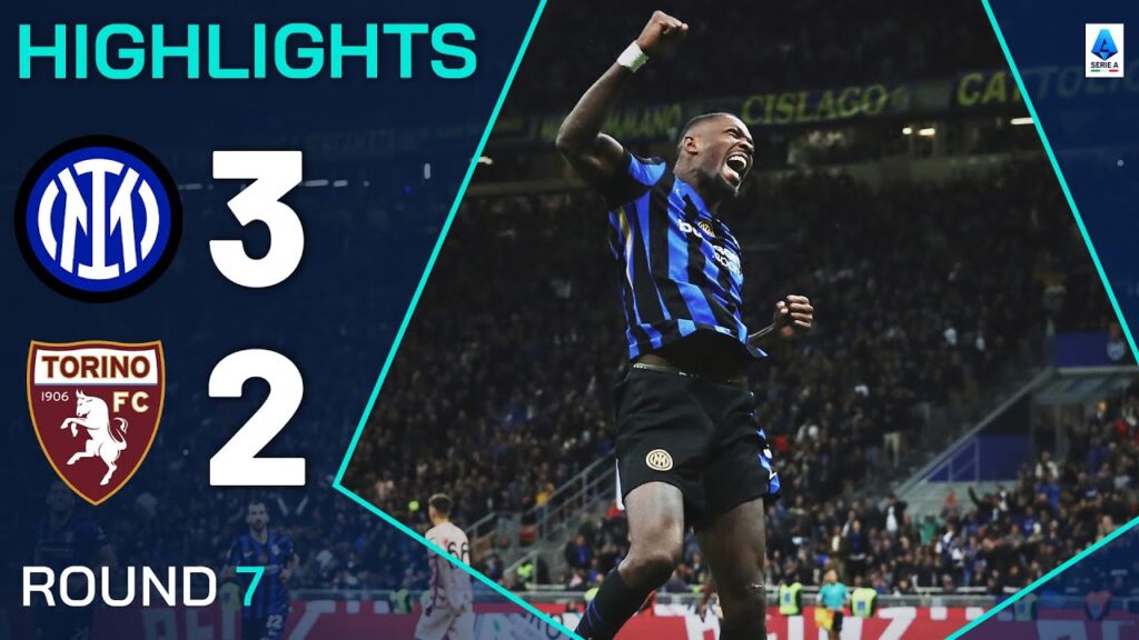 INTER-TORINO 3-2 | HIGHLIGHTS | Thuram treble secures Inter win | SERIE A 2024/25 INTER-TORINO 3-2 | HIGHLIGHTS | Thuram treble secures Inter win | SERIE A 2024/25