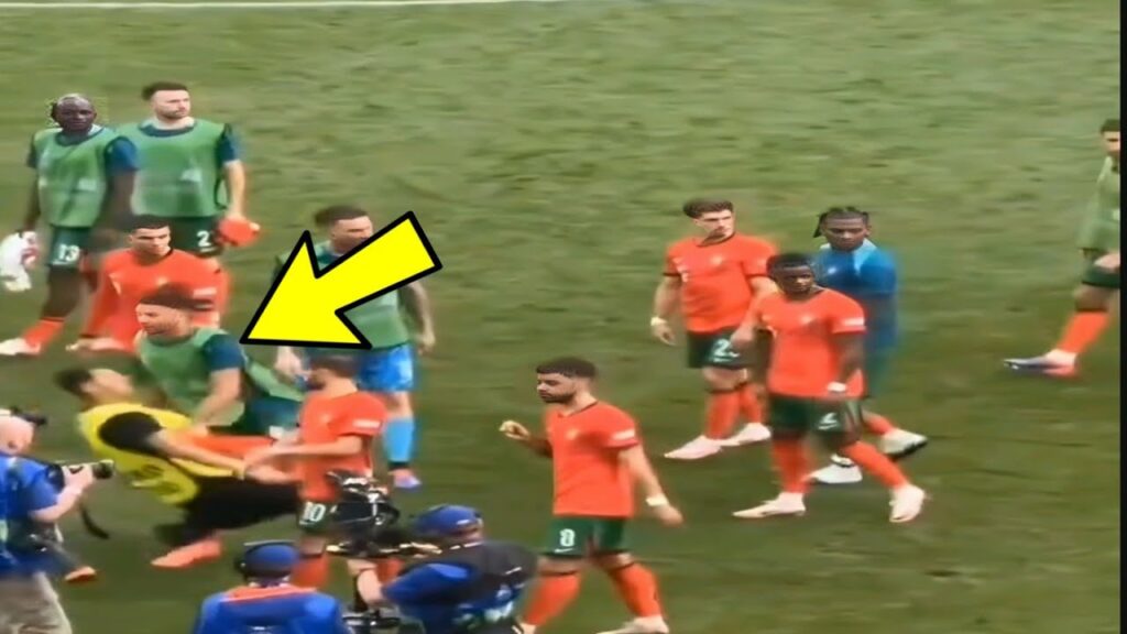 Steward Tackles On Goncalo Ramos