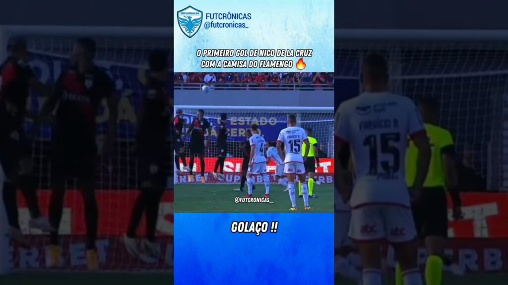 Golaço de Nico De La Cruz! #flamengo #delacruz