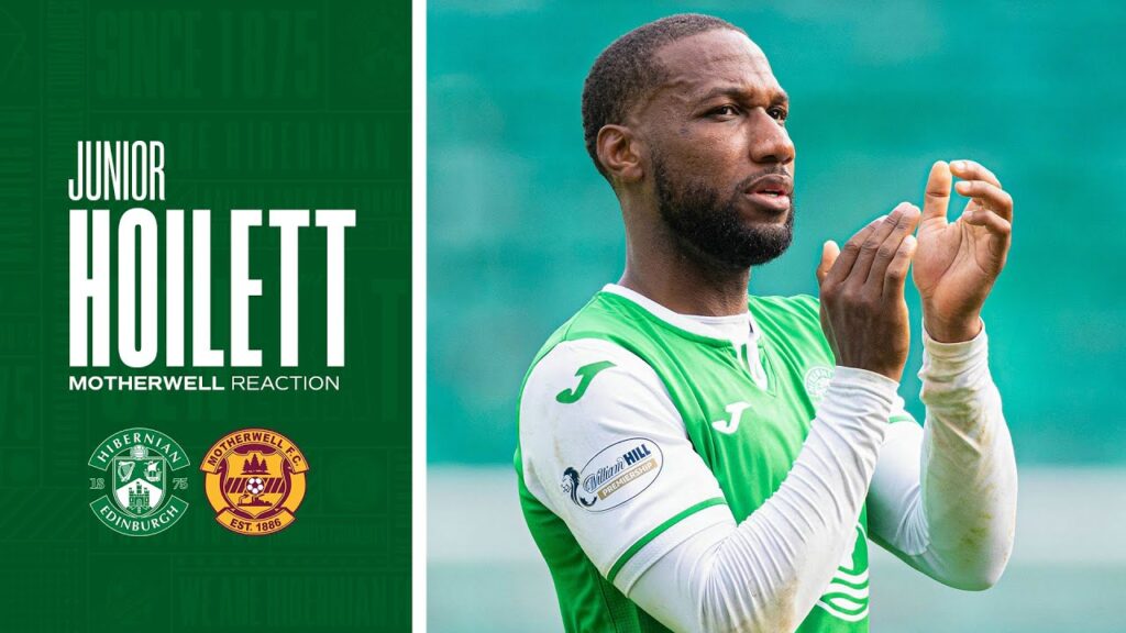 Junior Hoilett's Reaction: Hibernian 1 Motherwell 2 | William Hill Premiership