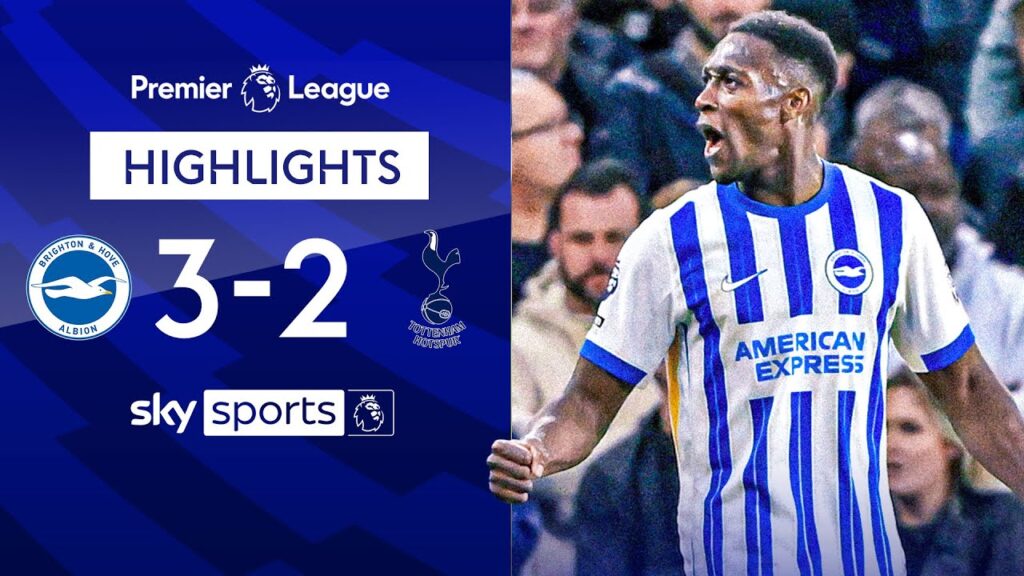 Welbeck the HERO in comeback win! 🦸‍♂️ | Brighton 3-2 Tottenham | Premier League Highlights