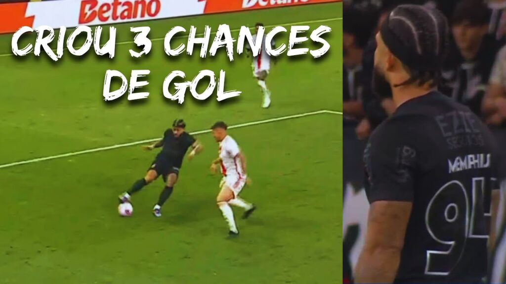 PRIMEIRA PARTIDA DE MEMPHIS COMO TITULAR | Memphis Depay vs Internacional