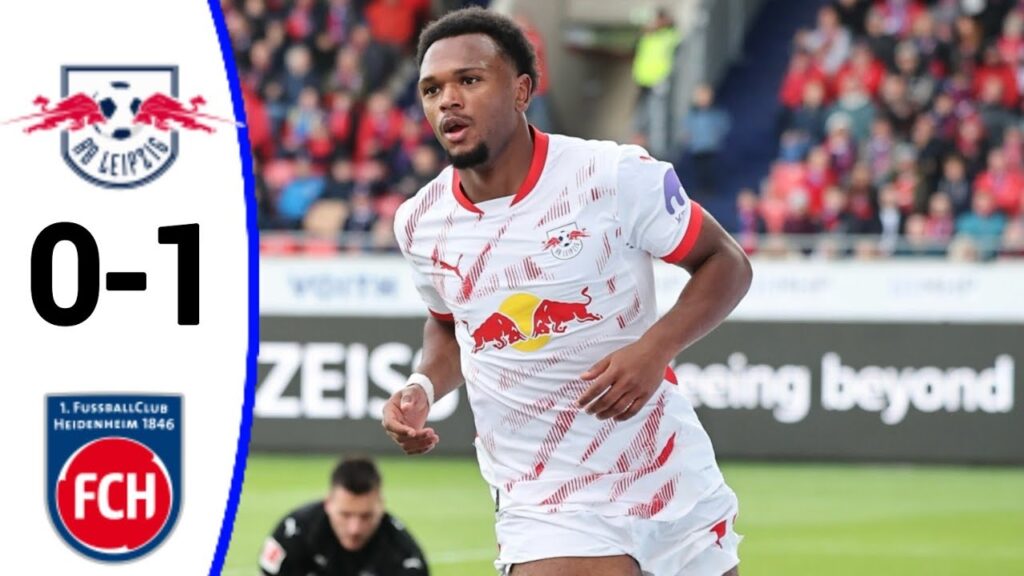 Heidenheim vs RB Leipzig (0-1) Lois Openda Goal, All Goals and Extended Highlights