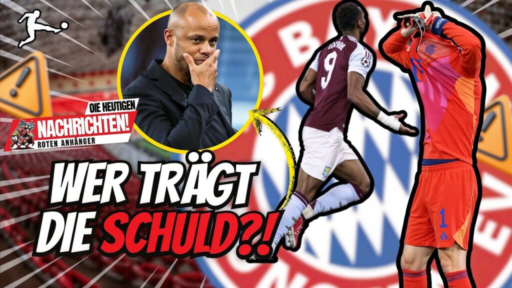 ❌ FC Bayern Niederlage: 📊 Neuer-Fehler und Taktische Analyse des Spiels gegen Aston Villa❌