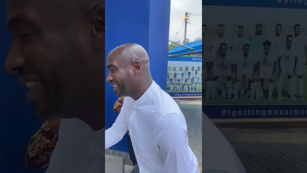 BlackStars Coach Otto Addo just arrived ahead of the official squad announcement #africanfootball