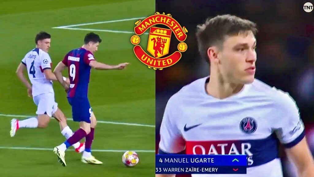 Manuel Ugarte vs Barcelona | WELCOME TO MANCHESTER UNITED 🔴