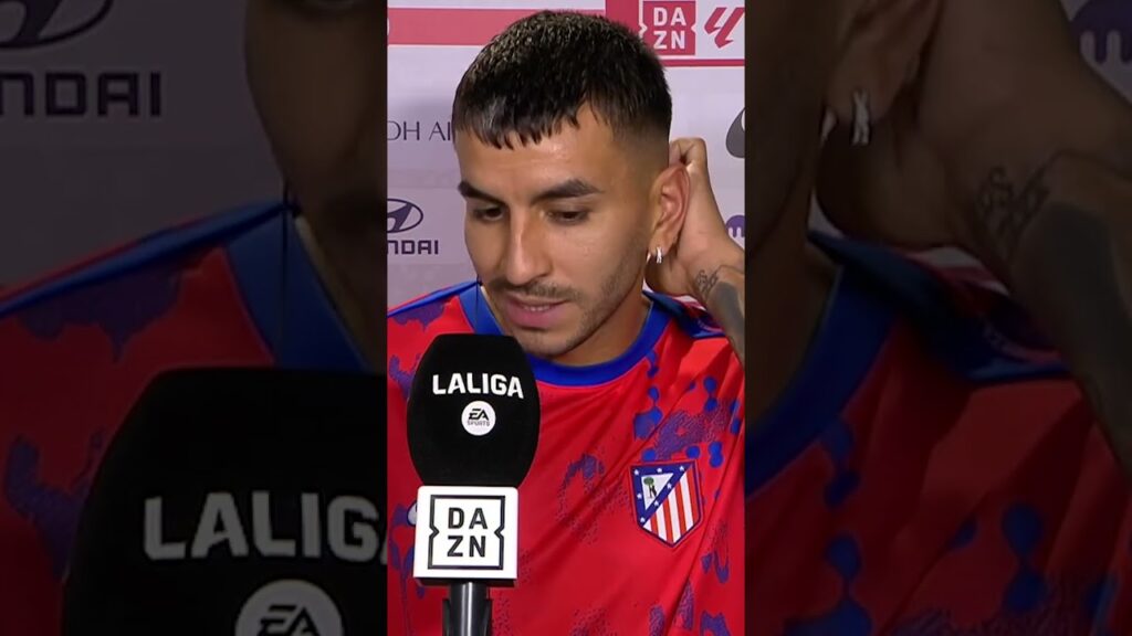 ¡Momentazo! Ángel Correa recibió el cariño de Juanfran ❤️"Cada vez que estás demuestras lo que eres"