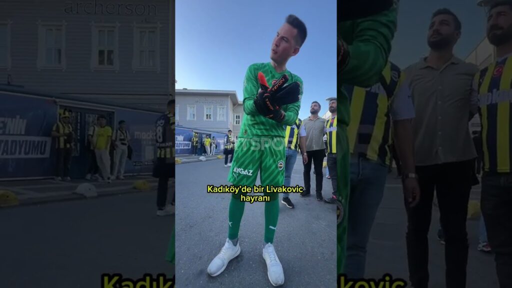 Kadıköy'de bir Livakovic hayranı #shorts