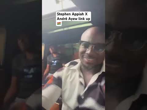 Black Stars Ex Captain Stephen Appiah and André Ayew Linkup🔥 #ghana #blackstars #osikanitv #shorts