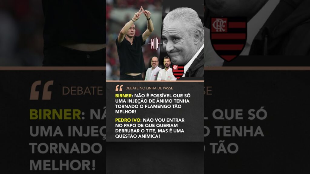 Teve uma injeção de ânimo no Flamengo com a saída de Tite e chegada do Filipe Luís? 🔴⚫ #shorts