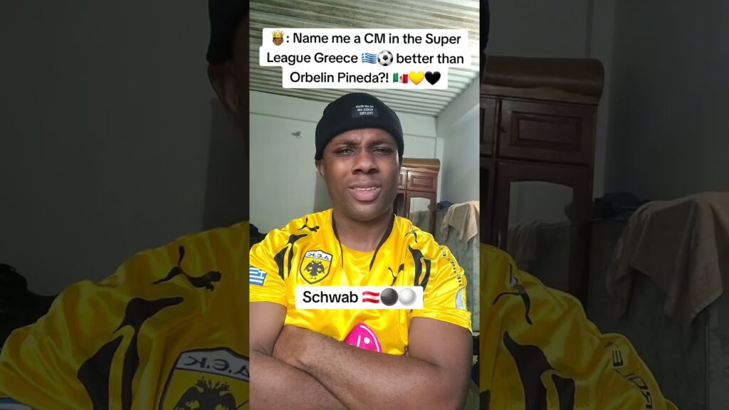 Orbelin Pineda is the best CM in the Super League Greece! #superleaguegreece #aekfc #aek #aekathens