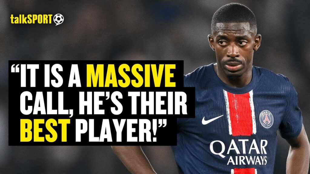 Julien Laurens Reveals HUGE Boost For Arsenal As PSG DROP Ousmane Dembele For Their Clash! 👀