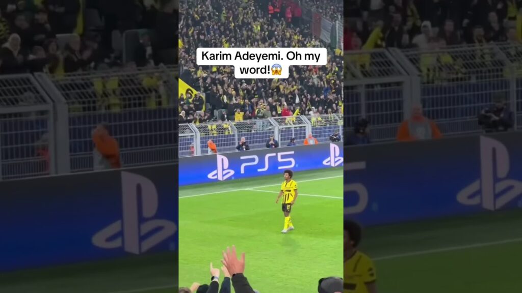 Karim Adeyemi. Oh my word!😱