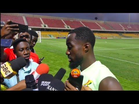 BLACK STARS PLAYER ELISHA OWUSU ON FACING SUDAN AFTER FIRST TRAINING