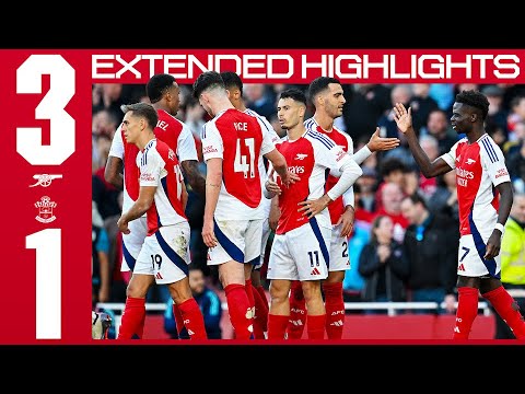 HAVERTZ, SAKA & MARTINELLI GOALS ❤️ | EXTENDED HIGHLIGHTS | Arsenal vs Southampton (3-1) | PL