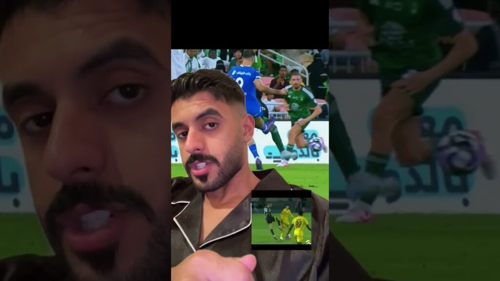 ماجد الشهراني ( طرد لـ ميتروفيتش والحكم تجاهله )