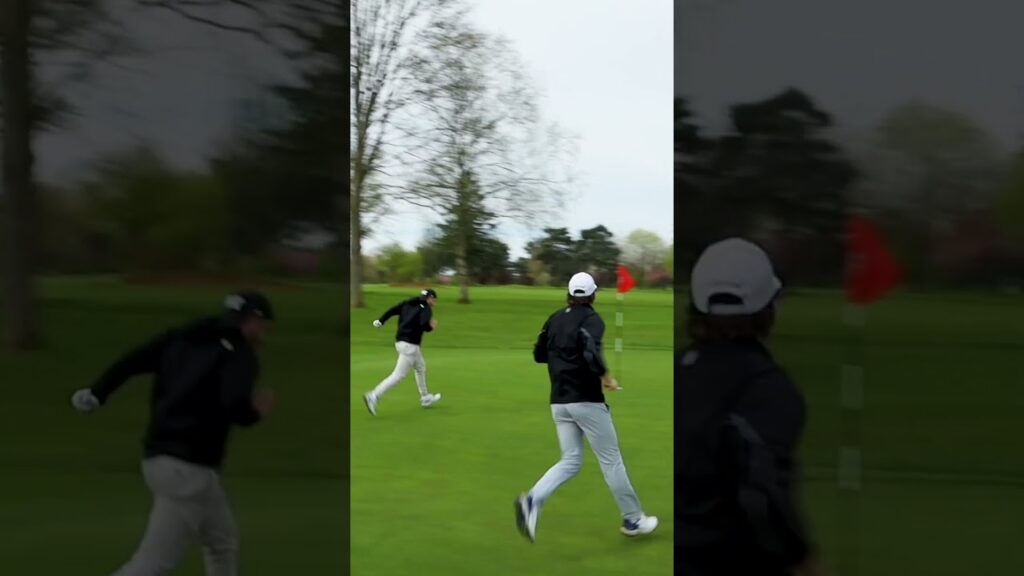 Back to back EAGLE! Tom Lockyer chips in! 🦅 #golf #golfswing #letsgo