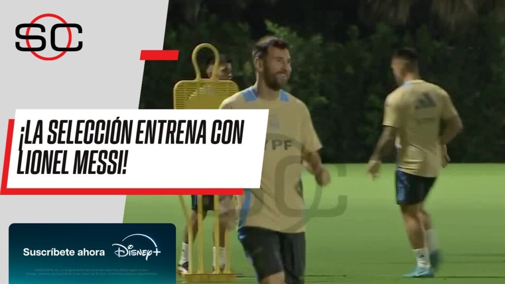 LIONEL MESSI YA SE ENTRENA CON LA SELECCIÓN EN MIAMI, ¿CUÁNDO VIAJARÁ EL PLANTEL PARA VENEZUELA?