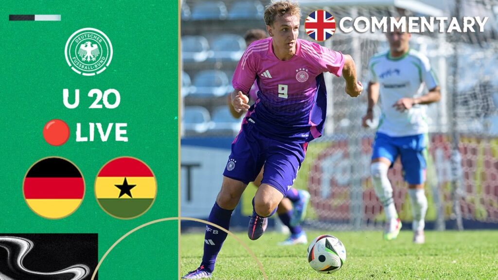 LIVE 🔴 Germany vs. Ghana | Under-20 - International Match