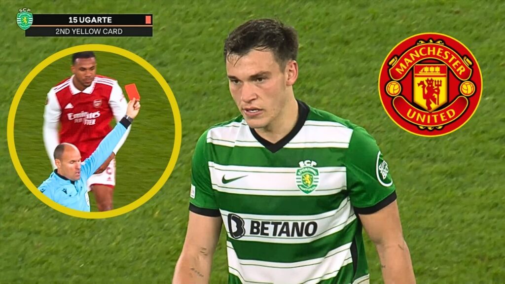 Ugarte vs Arsenal | NEW MAN UNITED PLAYER | Crazy Tackles | 🎯🔴