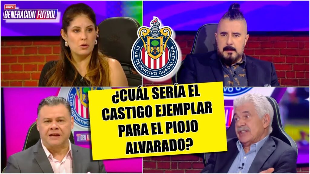 Mejor CASTIGO para PIOJO ALVARADO: CHIVAS lo suspenda y quede fuera de SELECCIÓN | Generación F