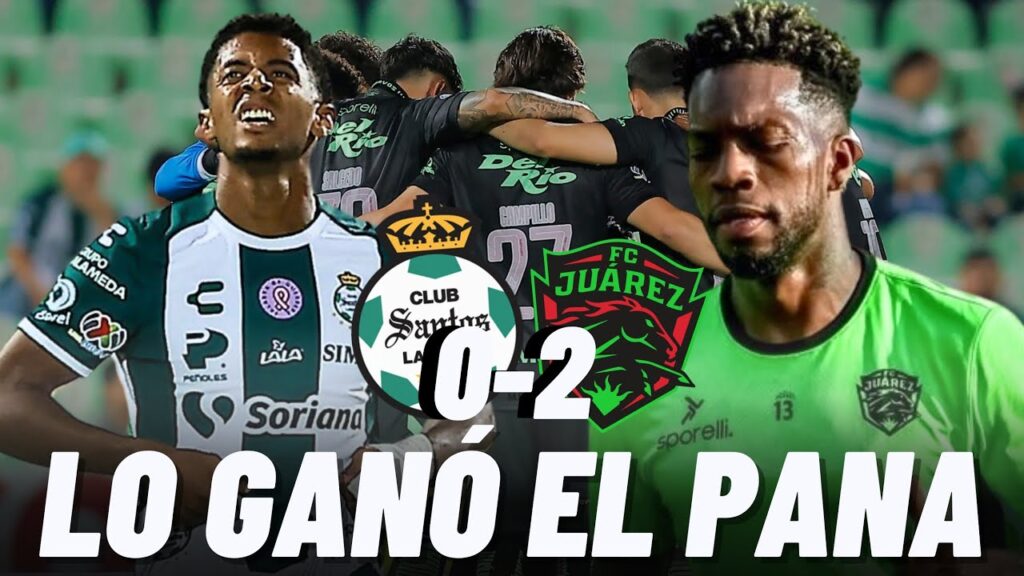 JOSÉ LUIS RODRÍGUEZ GOLEÓ CON JUÁREZ AL SANTOS LAGUNA DEL HONDUREÑO CHOCO LOZANO😱