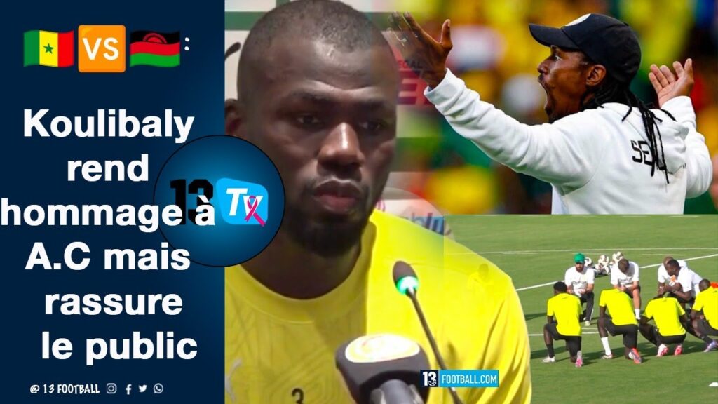 Kalidou Koulibaly " Le départ de Aliou Cissé nous a pris de court, mais l'état d'esprit est positif"