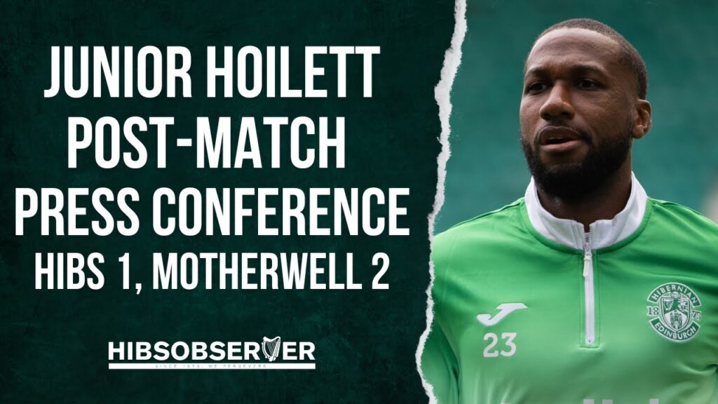 Junior Hoilett sends message to Hibs supporters after Motherwell defeat