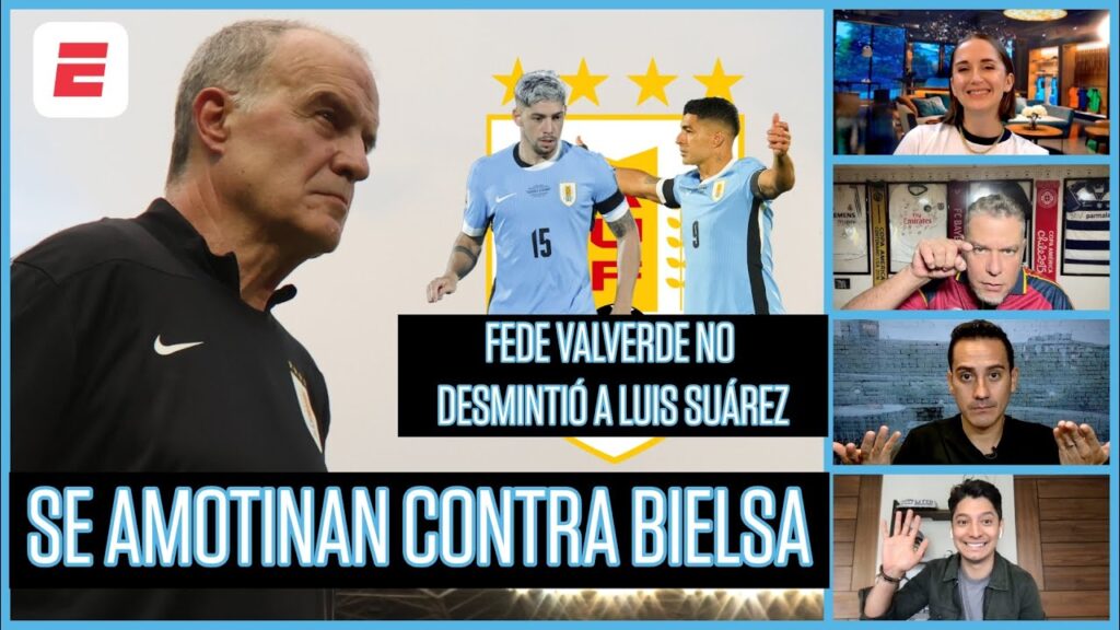 ¡LÍOS EN URUGUAY! FEDERICO VALVERDE no desmintió a LUIS SUÁREZ Motín con MARCELO BIELSA | Exclusivos