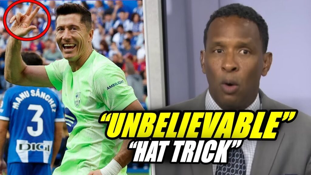 REACTIONS! PRESS SHOCKED at Robert Lewandowski's HAT TRICK