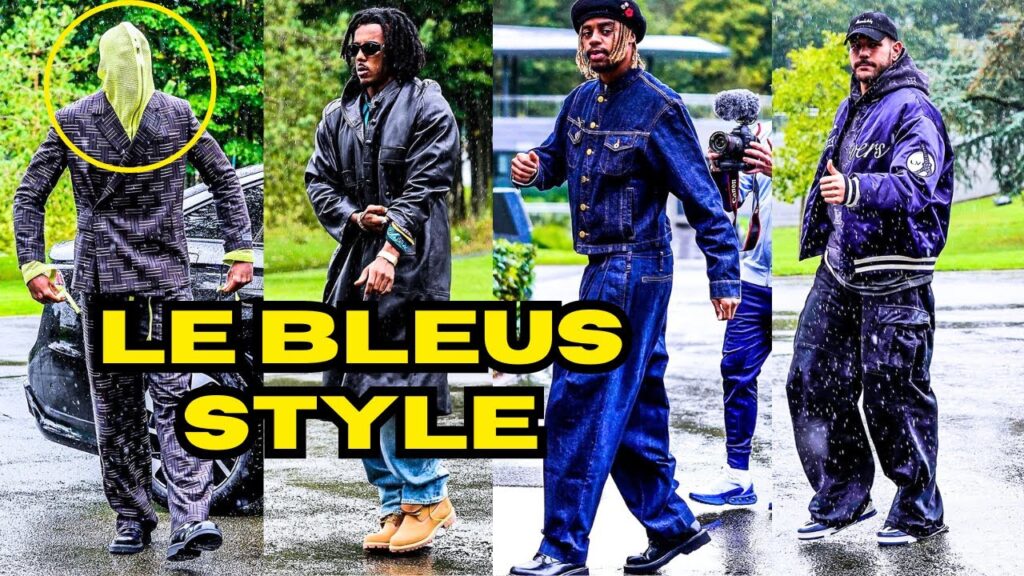 France Players Stylish Arrival For October International Break | Konate, Kounde, Barcola