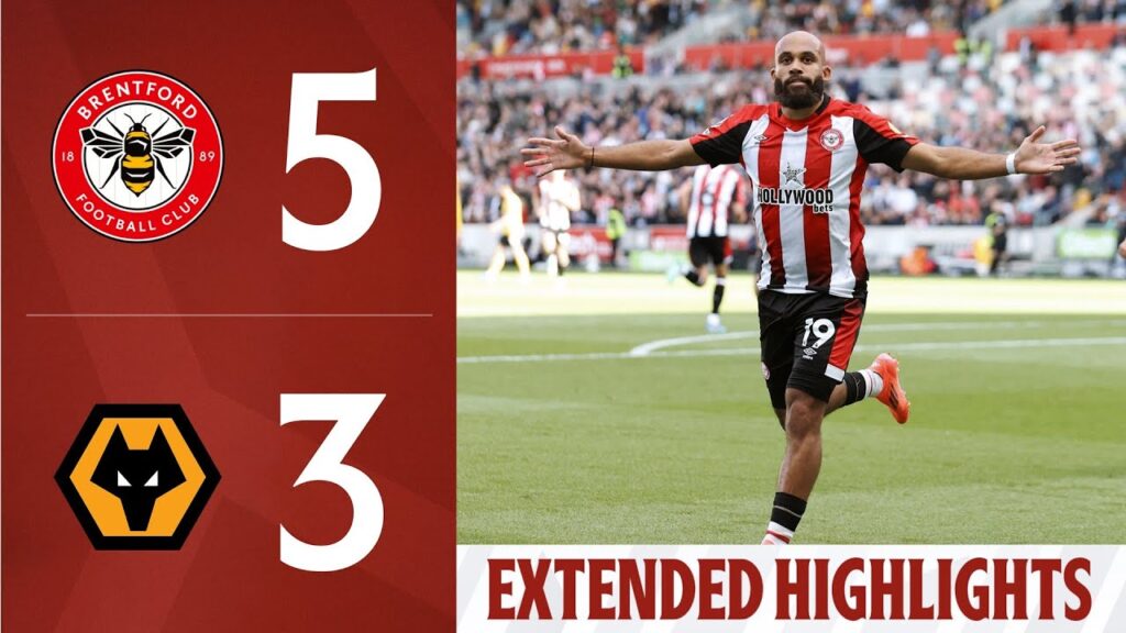 Brentford 5-3 Wolves | Premier League Highlights