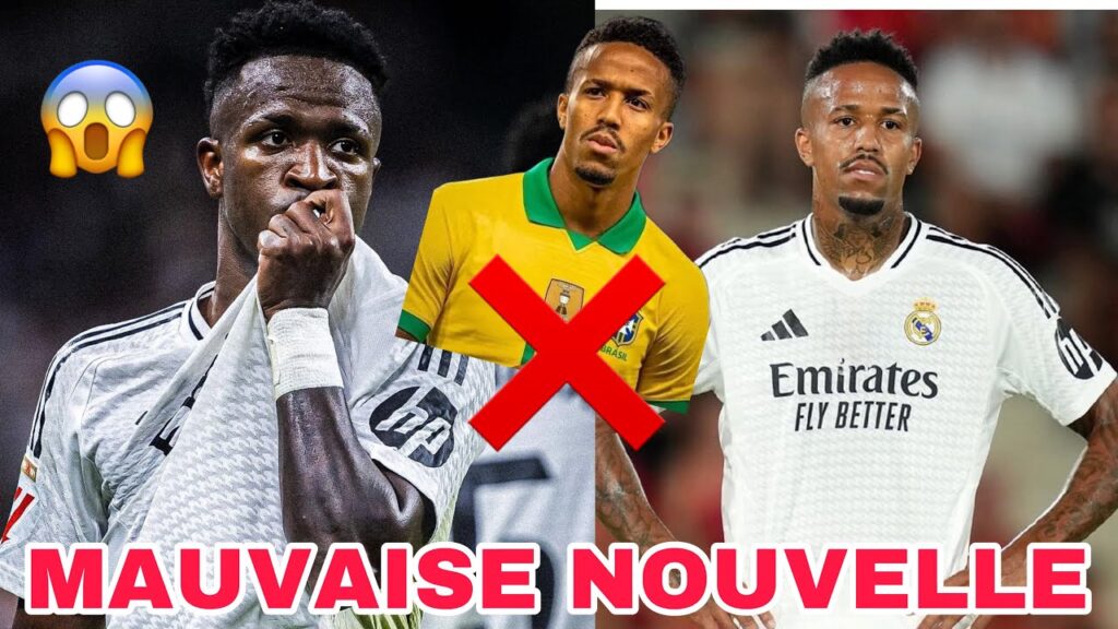 EDER MILITAO est blessé, il va être absent jusqu'en.... : Manchester City à enfin trouvé le remplaç