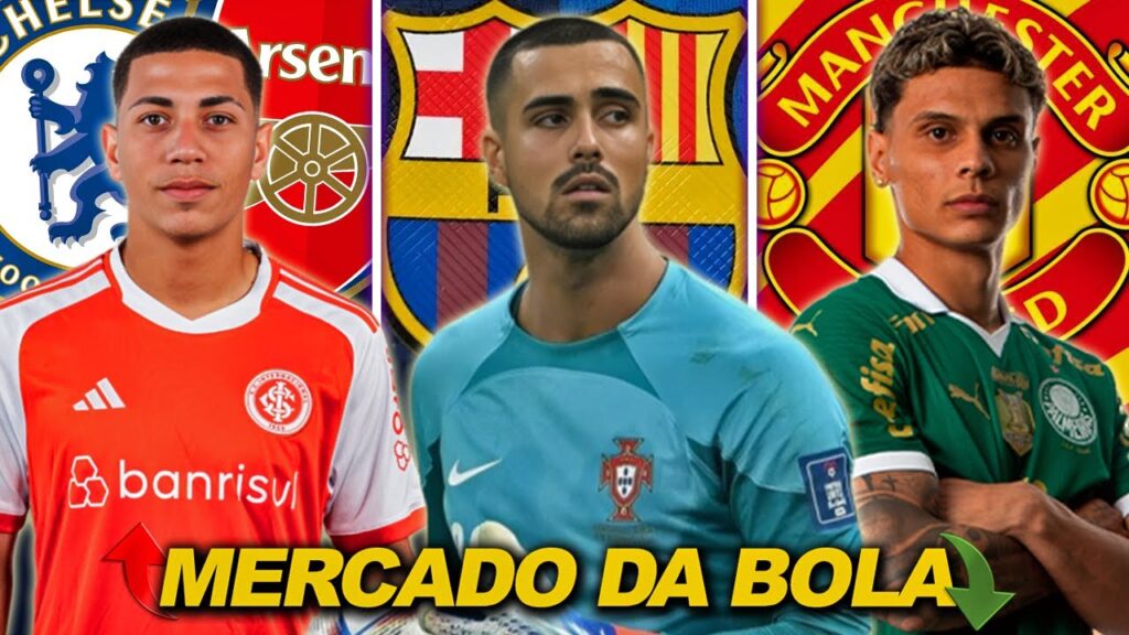 🚨 MERCADO DA BOLA | Barcelona quer Diogo Costa, Manchester United fará investida por Richard Rios E+