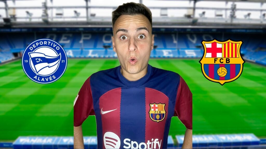 HINCHA del BARÇA REACCIONA al ALAVÉS vs FC BARCELONA en DIRECTO🔴