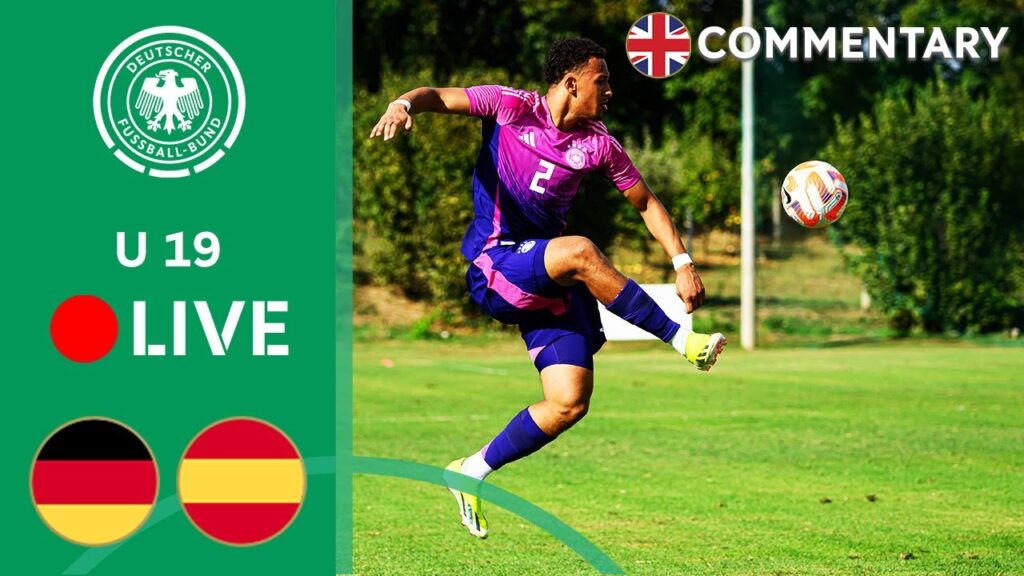 LIVE 🔴 Germany vs. Spain | Under-19 - International Match