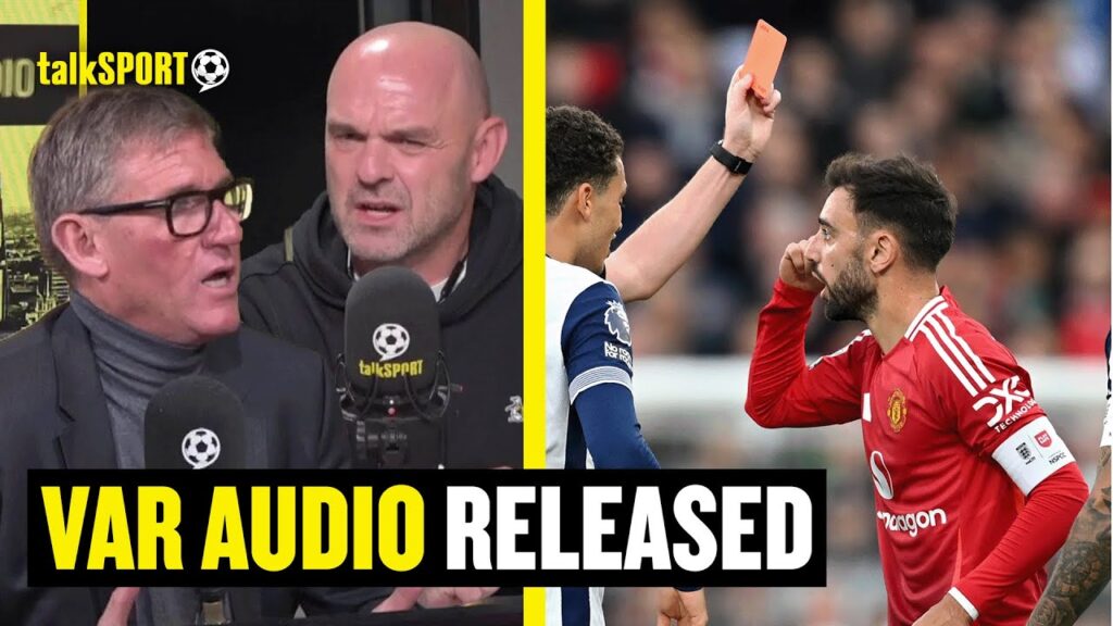 "YOU'RE NOT A TRAINED REFEREE!" 😳 Simon Jordan CALLS OUT Danny Murphy Over Fernandes Red Card Audio🔥