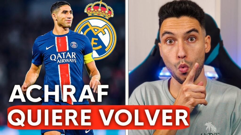🚨ACHRAF HAKIMI QUIERE VOLVER al REAL MADRID ¿HAY POSIBILIDADES? | ByDiegoX10